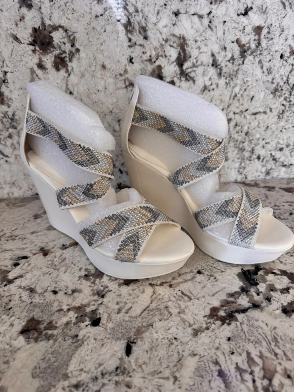 Charles David Platform Sandals